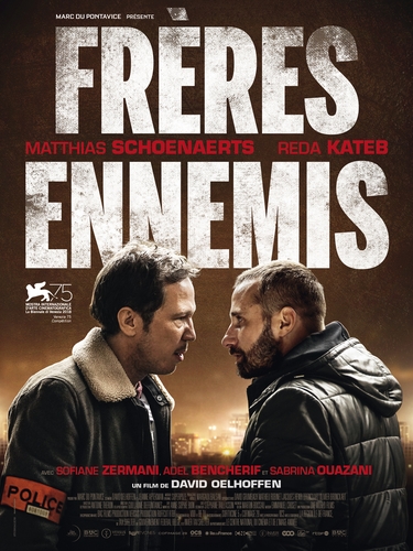 Couverture FRÈRES ENNEMIS de David OELHOFFEN