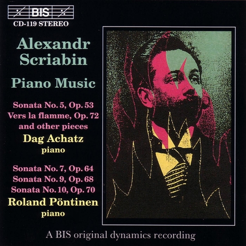 Couverture SONATE PIANO 5,7,9,10 / VERS LA FLAMME / PRELUDES... de Alexandre Nikolayev. SCRIABINE