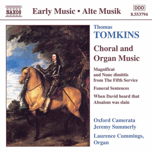 Couverture CHORAL AND ORGAN MUSIC de Thomas TOMKINS