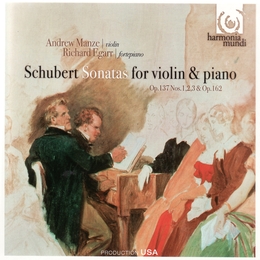 Image du média "SONATE VIOLON PIANO D.574 / SONATINES D.384,385,408 de Franz SCHUBERT"