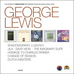 Image du média "COMPLETE REMASTERED RECORDINGS ON BLACK SAINT & SOUL NOTE de George. LEWIS"