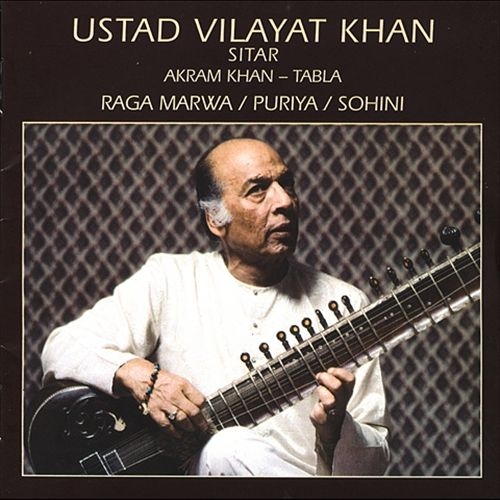 Couverture RAGA MARWA/ PURIYA/ SOHINI de Vilayat KHAN