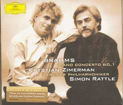 Couverture CONCERTO PIANO 1 de Johannes BRAHMS