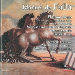 Image du média "AMOR BRUJO / CONCERTO CLAVECIN / CANCIONES POPULARES / ... de Manuel de FALLA"