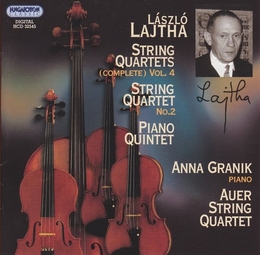 Image du média "QUATUOR CORDES 2 OP.7 / QUINTETTE CLAVIER OP.4 de Laszlo LAJTHA"