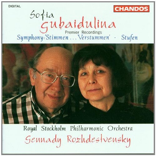 Couverture SYMPHONIE "STIMMEN.... VERSTUMMEN" / STUFEN de Sofia GUBAÏDULINA