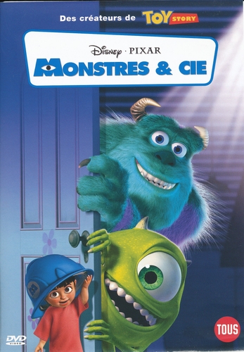 Couverture MONSTRES ET CIE de Pete DOCTER