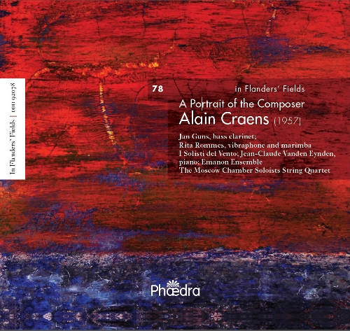 Couverture A PORTRAIT OF THE COMPOSER de Alain CRAENS