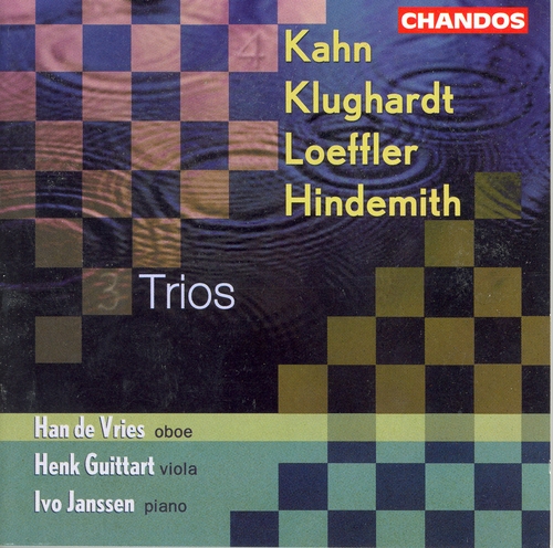 Couverture TRIO ALTO HEKELPHONE PIANO (+ KAHN, LOEFFLER, KLUGHARDT) de Paul HINDEMITH