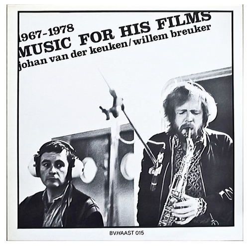 Couverture MUSIC FOR FILMS de Willem BREUKER