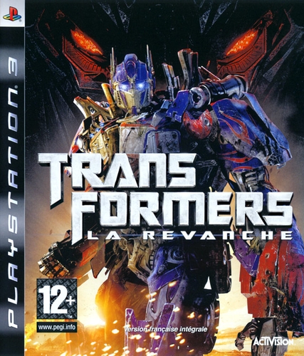 Couverture TRANSFORMERS : LA REVANCHE - PS3