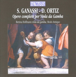 Image du média "OPERE COMPLETE PER VIOLA DA GAMBA (+ GANASSI) de Diego ORTIZ"