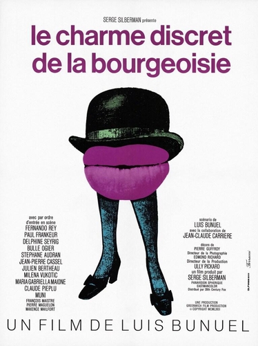 Couverture LE CHARME DISCRET DE LA BOURGEOISIE de Luis BUÑUEL