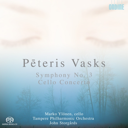 Couverture SYMPHONY 3 / CELLO CONCERTO de Peteris VASKS