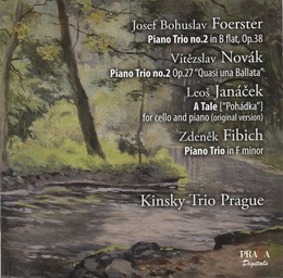 Image du média "TRIO PIANO 2 (+ NOVAK, JANACEK, FIBICH) de Josef Bohuslav FOERSTER"