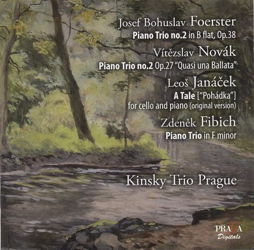 Couverture TRIO PIANO 2 (+ NOVAK, JANACEK, FIBICH) de Josef Bohuslav FOERSTER