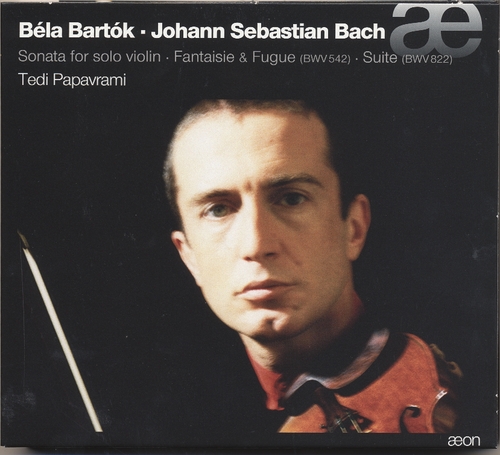 Couverture SONATE VIOLON SEUL (+ J.S.BACH) de Béla BARTOK