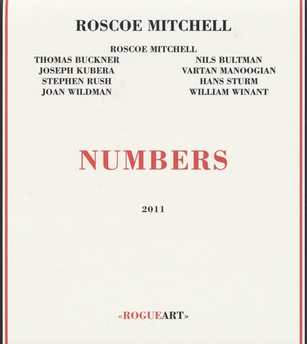 Couverture NUMBERS de Roscoe MITCHELL