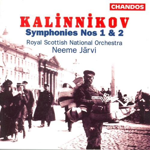 Couverture SYMPHONIE 1,2 de Vasily Sergeyevich KALINNIKOV