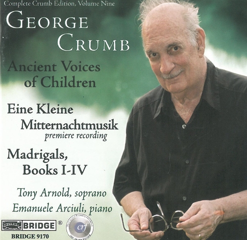 Couverture ANCIENT VOICES OF CHILDREN/ EINE KLEINE MITTERNACHTMUSIK/ MA de George Henry CRUMB