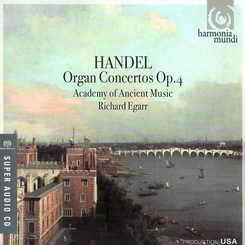 Couverture CONCERTO ORGUE OP.4 de Georg Friedrich HAENDEL