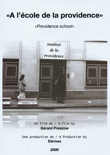 Couverture À L'ÉCOLE DE LA PROVIDENCE