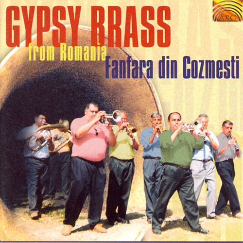 Couverture GYPSY BRASS FROM ROMANIA de FANFARA DIN COZMESTI