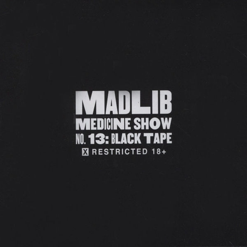 Couverture MEDICINE SHOW N°13 (BLACK TAPE) de MADLIB