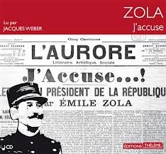 Couverture J'ACCUSE de Emile ZOLA