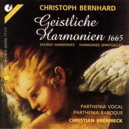 Image du média "GEISTLICHE HARMONIEN 1665 de Christoph BERNHARD"