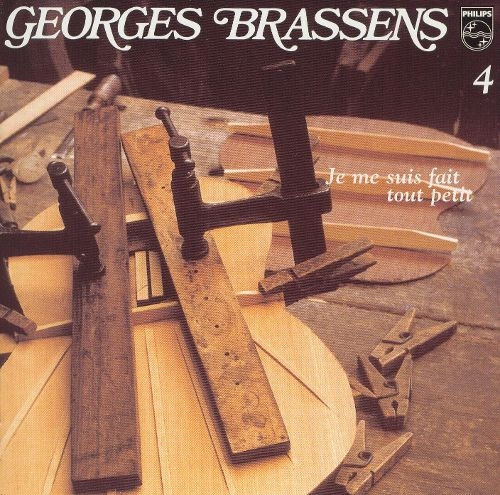 Couverture JE ME SUIS FAIT TOUT PETIT (CD4) de Georges BRASSENS