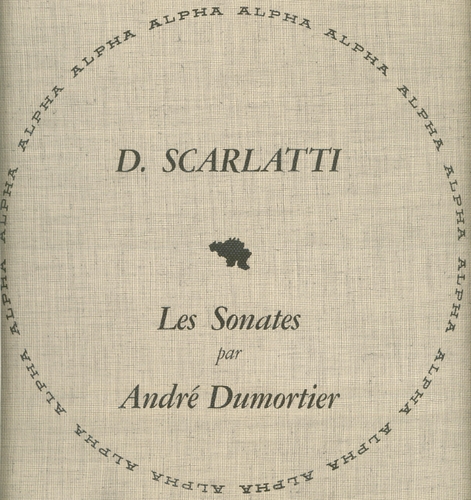 Couverture SONATES (PIANO) de Domenico SCARLATTI