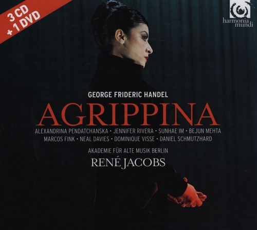 Couverture AGRIPPINA de Georg Friedrich HAENDEL