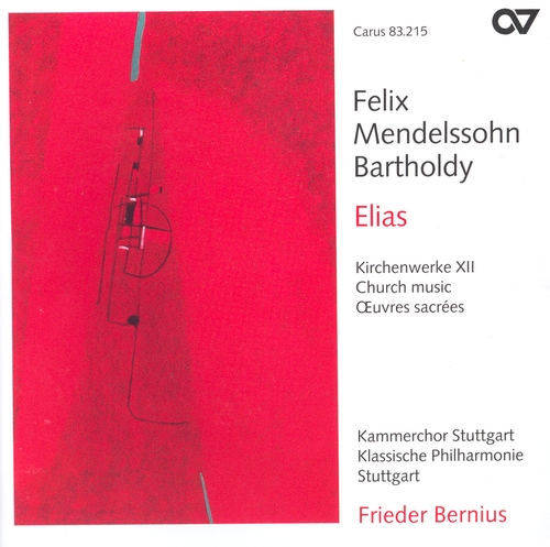 Couverture ELIAS de Felix MENDELSSOHN-BARTHOLDY