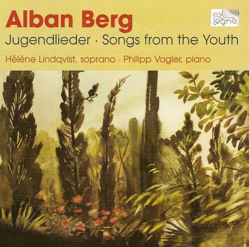 Couverture JUGENDLIEDER de Alban BERG