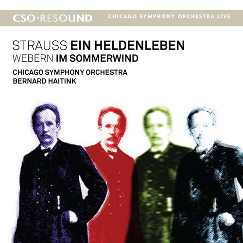 Couverture EIN HELDENLEBEN (+ WEBERN) de Richard STRAUSS