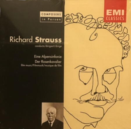 Couverture EINE ALPENSINFONIE de Richard STRAUSS