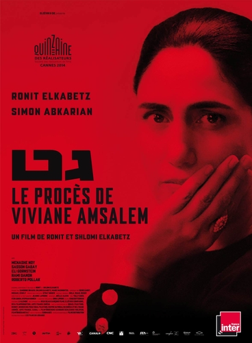 Couverture LE PROCÈS DE VIVIANE AMSALEM de Ronit ELKABETZ