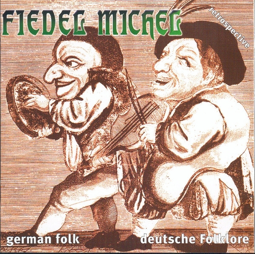 Couverture RETROSPECTIVE: DEUTSCHE FOLKLORE de FIEDEL MICHEL