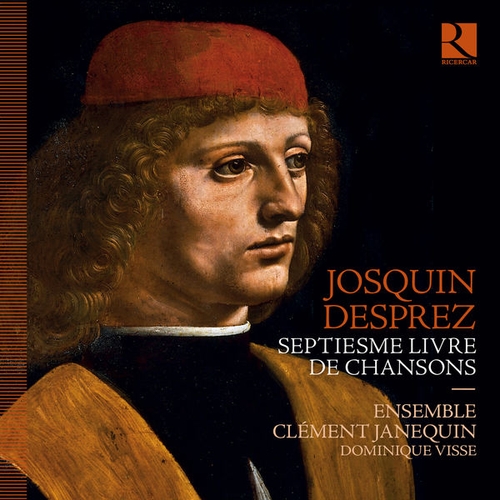 Couverture SEPTIESME LIVRE DE CHANSONS de JOSQUIN DES PRES