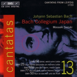 Image du média "CANTATE:  64,25,50,69A,77 de Johann Sebastian BACH"