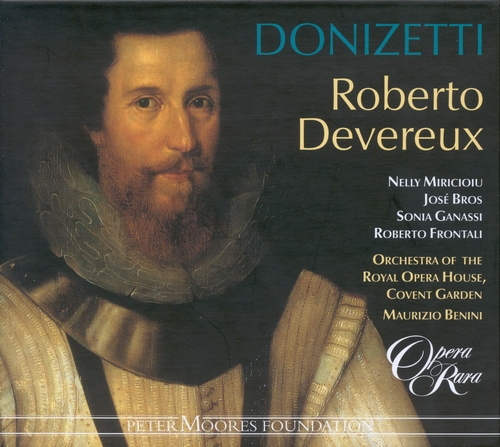 Couverture ROBERTO DEVEREUX de Gaetano DONIZETTI