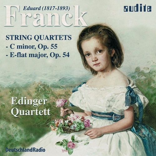 Couverture QUATUORS CORDES OP.54,55 de Eduard FRANCK