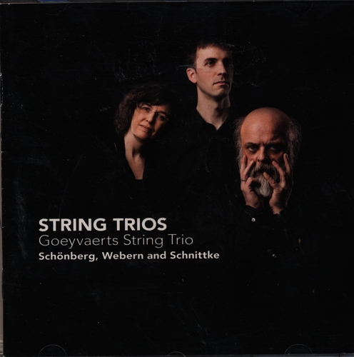 Couverture STRING TRIOS: SCHÖNBERG - WEBERN - SCHNITTKE