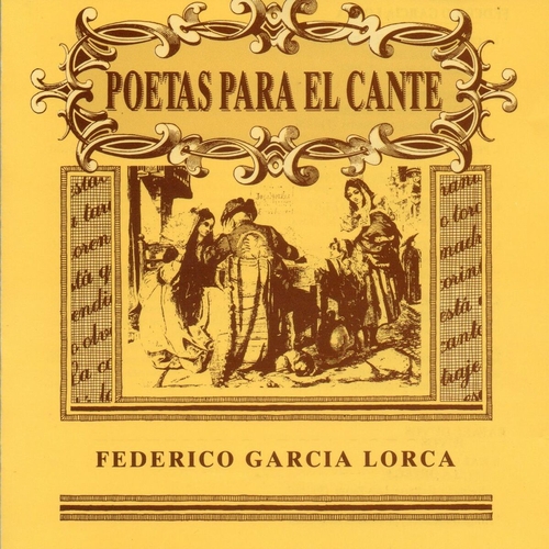 Couverture POETAS PARA EL CANTE: FEDERICO GARCIA LORCA