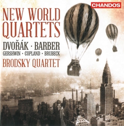 Image du média "NEW WORLD QUARTETS (DVORAK/ BARBER/ GERSHWIN/ COPLAND/ BRUBE"