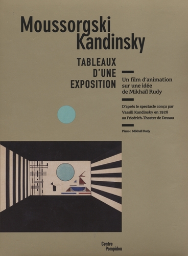 Couverture TABLEAUX D'UNE EXPOSITION - (MOUSSORGSKI / KANDINSKY)