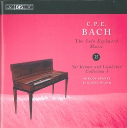 Image du média "SOLO KEYBOARD MUSIC VOL.35 de Carl Philipp Emanuel BACH"