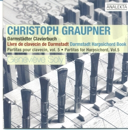 Image du média "PARTITAS POUR CLAVECIN (VOL.5) de Christoph Johann GRAUPNER"