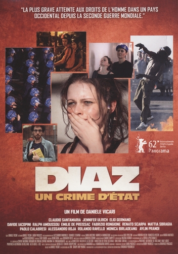 Couverture DIAZ - UN CRIME D'ÉTAT de Daniele VICARI